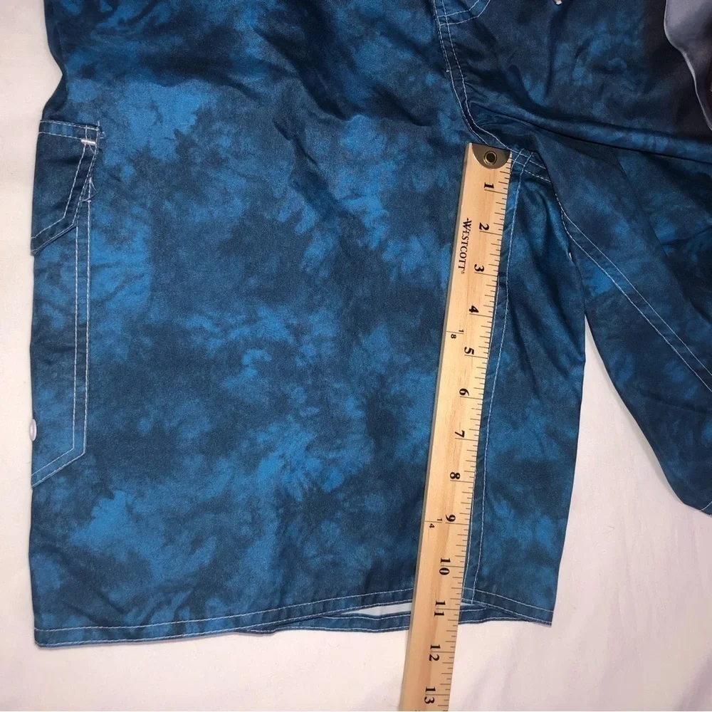 The Mountain Shark Mens Board Shorts Swim Trunks Size Medium